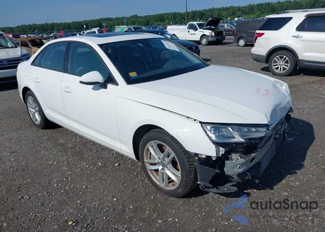 2017 Audi A4 2.0T Premium from USA, damaged, VIN WAUGNAF44HN056891